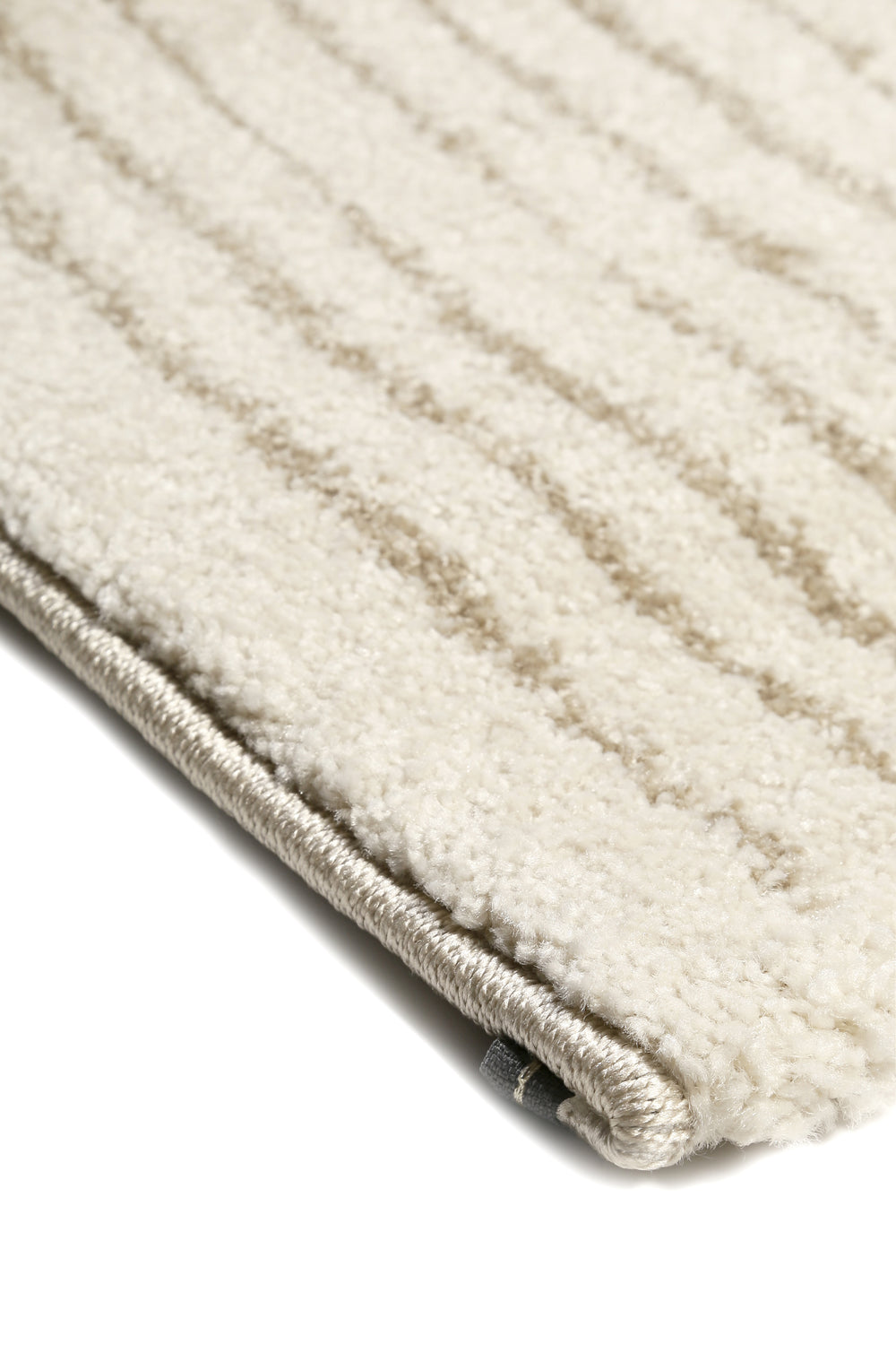 Scribble Teppich beige Kurzflor rechteckig