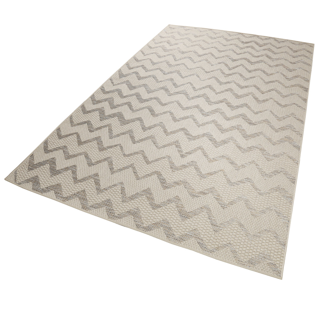 Esprit Outdoor Teppich 120x170 cm Beige "Sparkle"