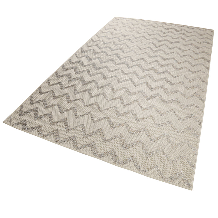 Esprit Outdoor Teppich 120x170 cm Beige "Sparkle"