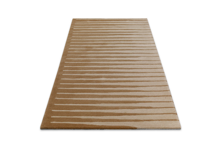 Sunglow Teppich beige Kurzflor rechteckig