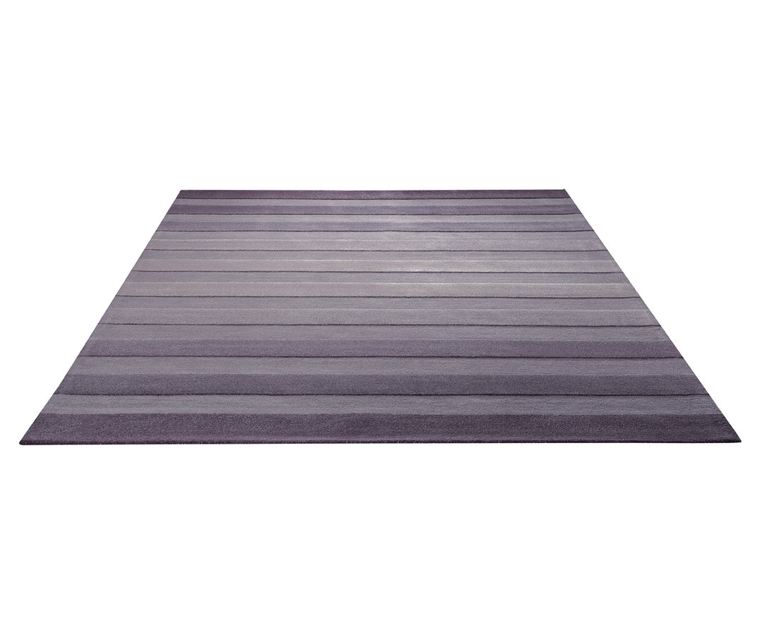 Cross Walk Teppich grau Kurzflor rechteckig