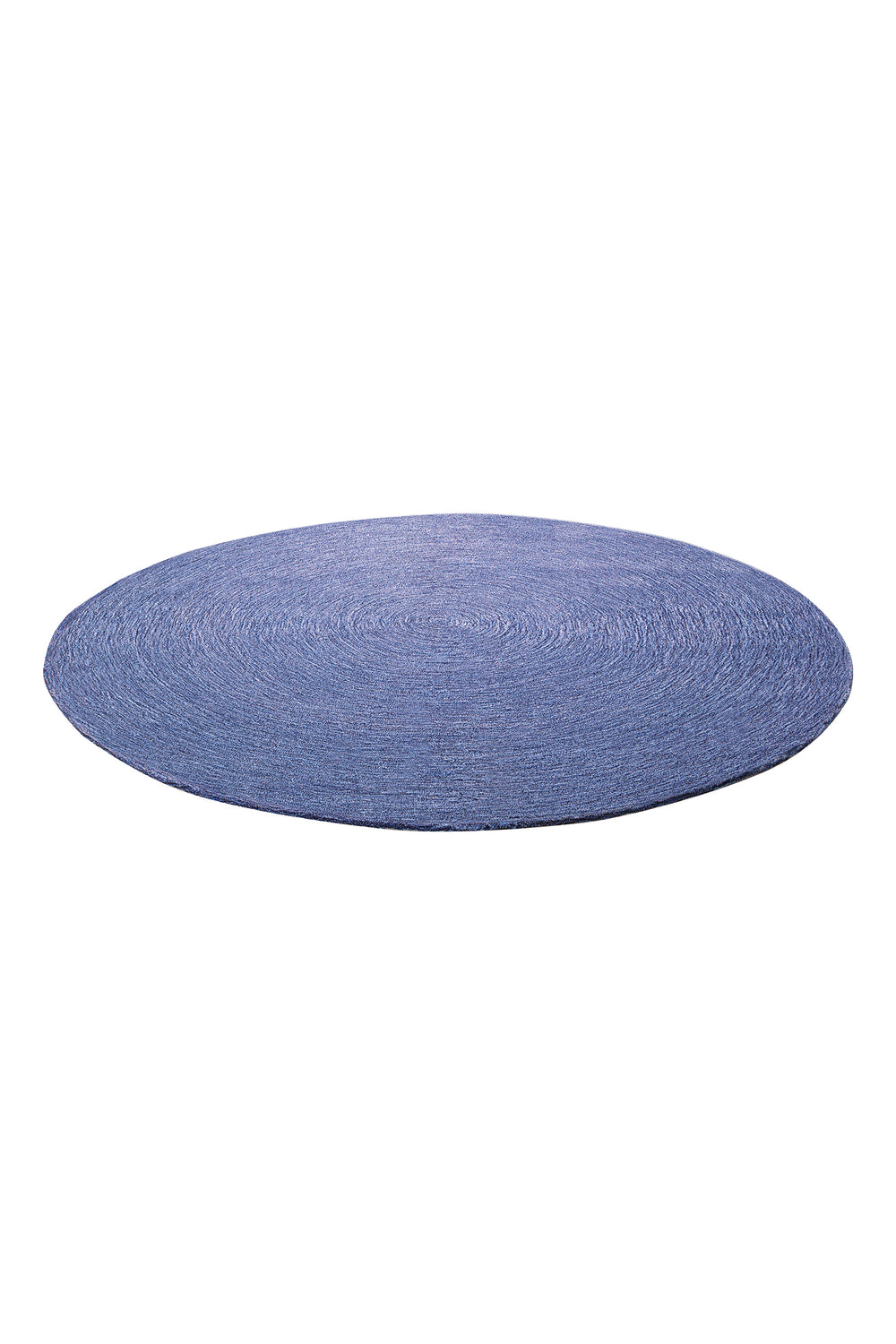 Colour In Motion Teppich blau Kurzflor rund