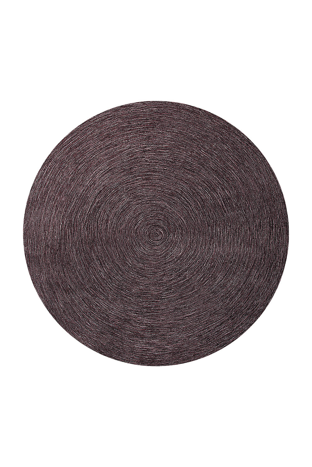 Colour In Motion Teppich braun Kurzflor rund