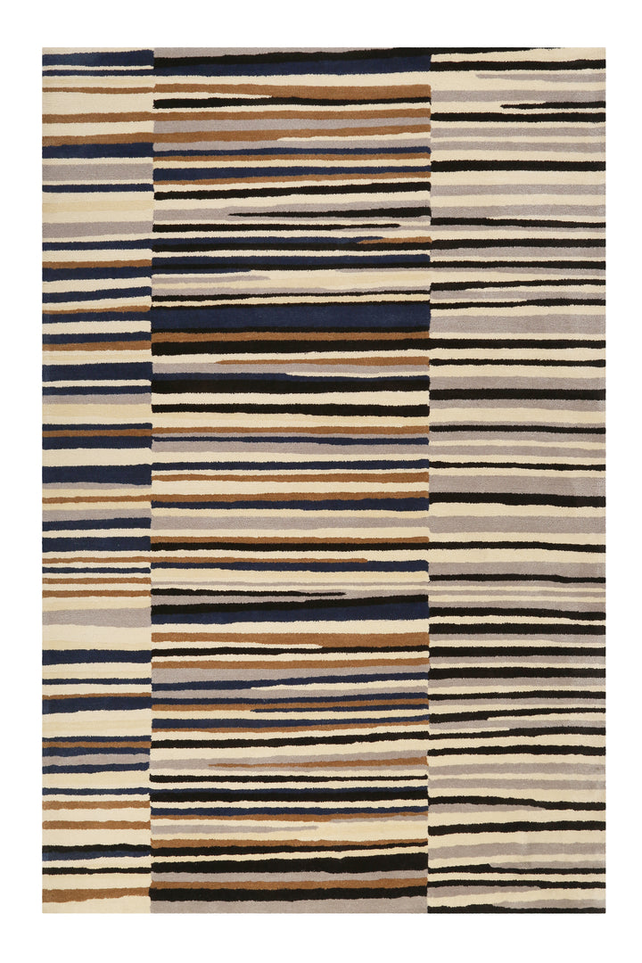 Seashore Teppich braun Kurzflor rechteckig