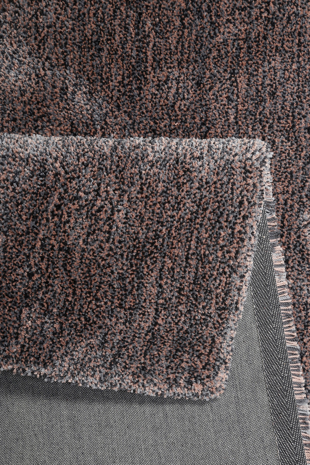 #relaxx Teppich grau rosa meliert Hochflor rechteckig