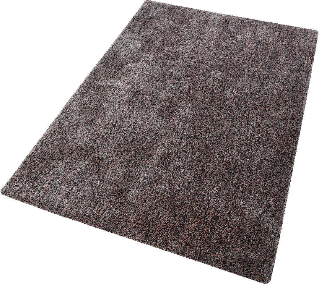 #relaxx Teppich grau rosa meliert Hochflor rechteckig