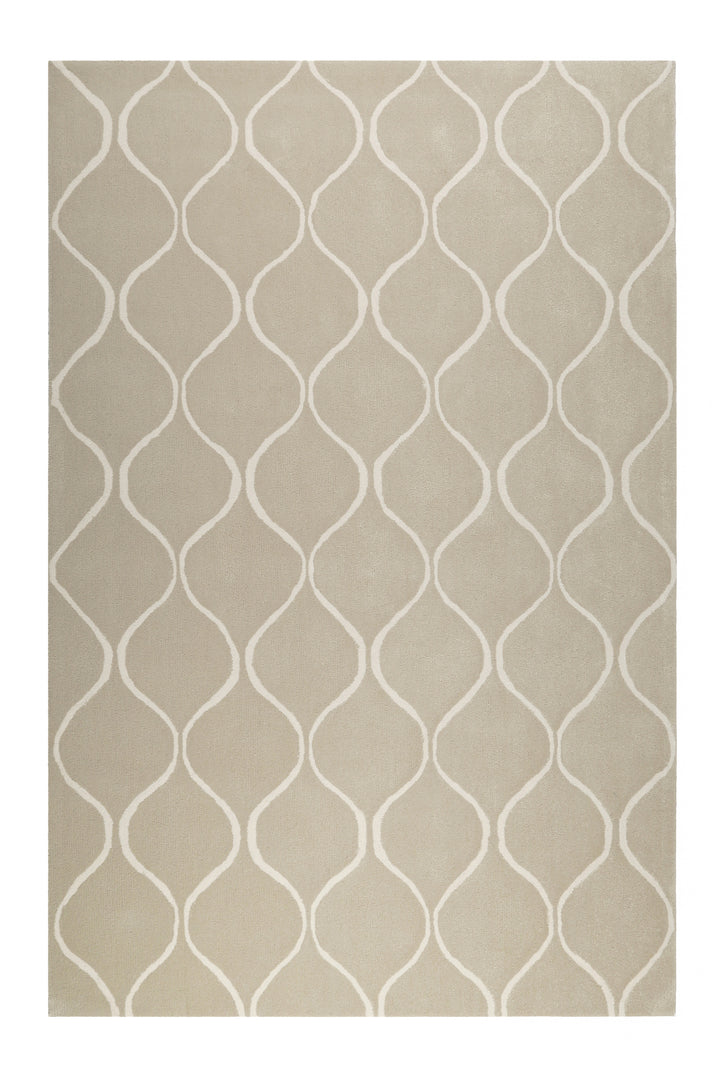 Aramis Teppich sand beige Kurzflor rechteckig