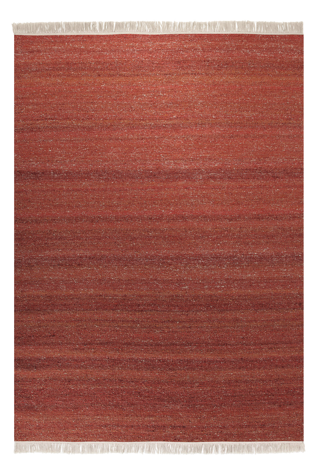 Blurred Teppich rot Kurzflor rechteckig