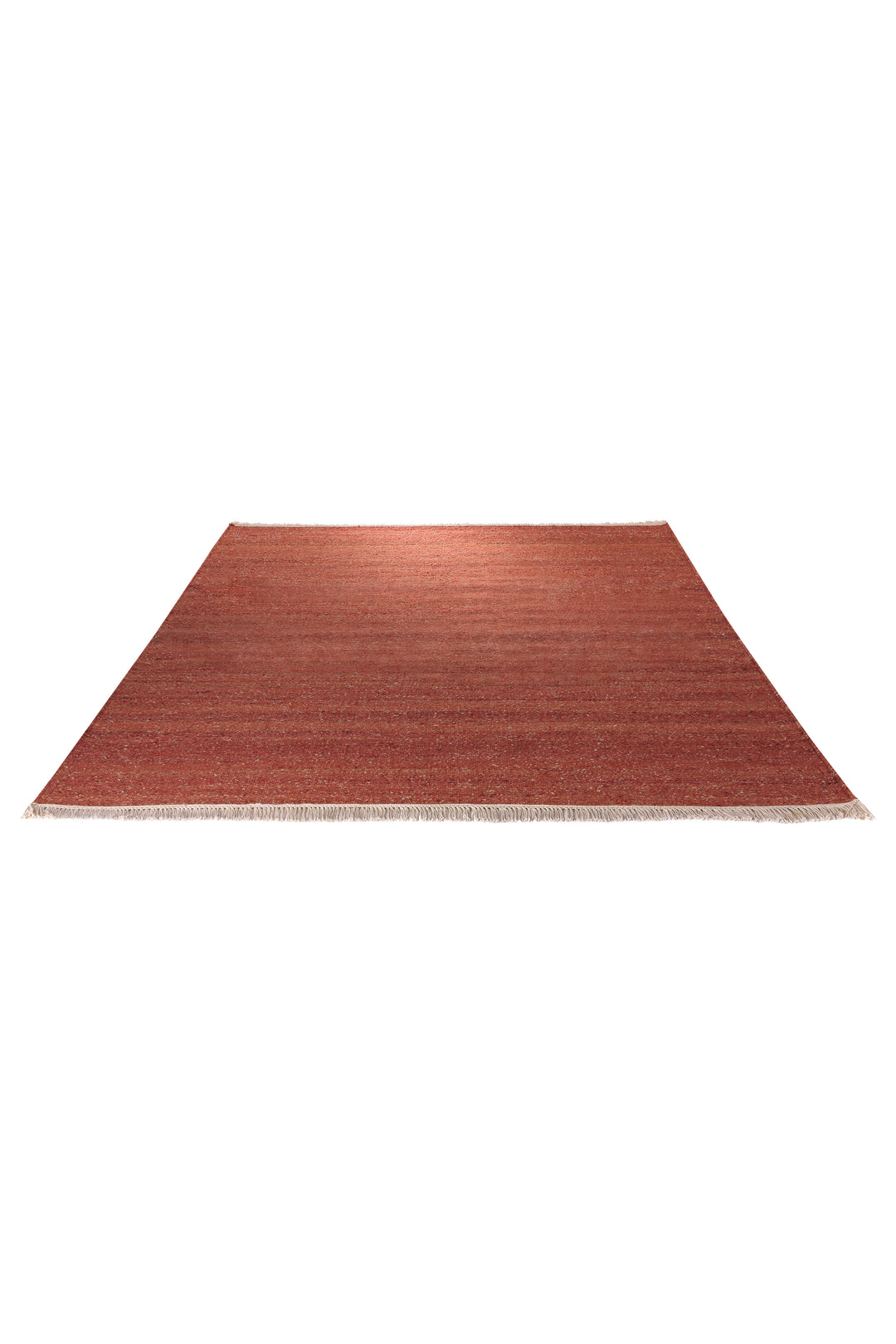 Blurred Teppich rot Kurzflor rechteckig