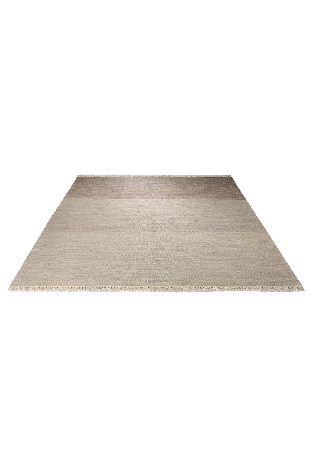 Casual Teppich braun Kurzflor rechteckig