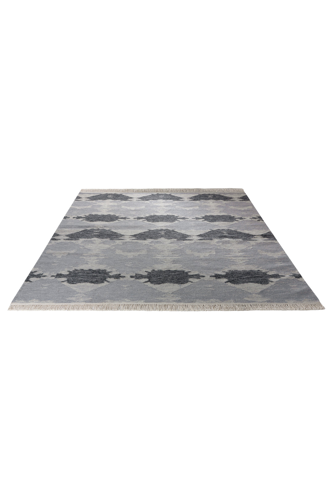 Esprit Teppich 130x190 cm Grau "Denim batik"