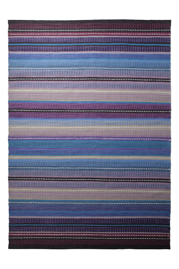 Nomad Teppich lila Kurzflor rechteckig