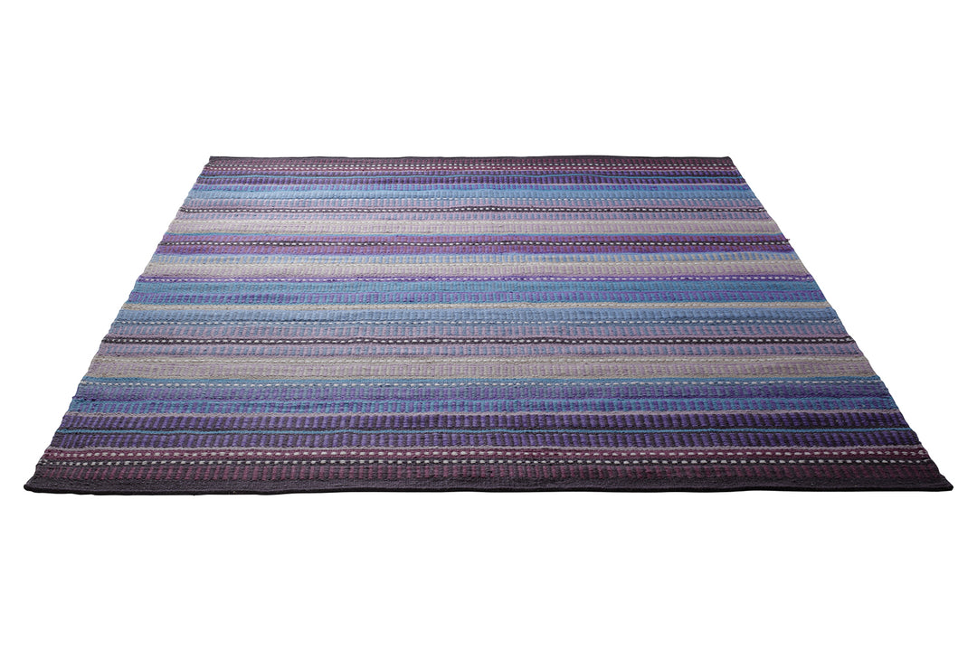 Nomad Teppich lila Kurzflor rechteckig