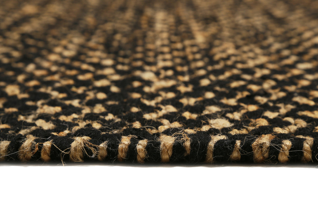 Patna Teppich braun Kurzflor rechteckig