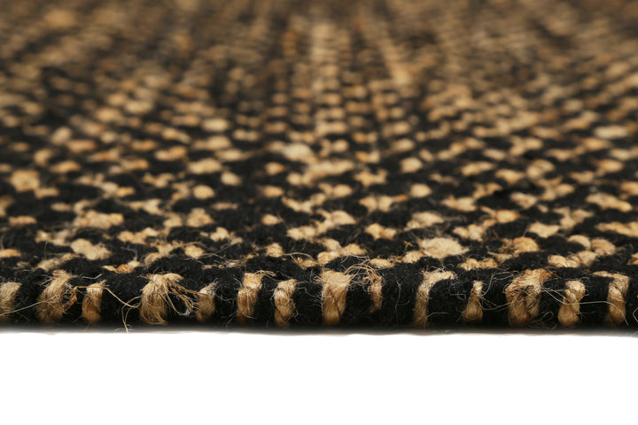 Patna Teppich braun Kurzflor rechteckig