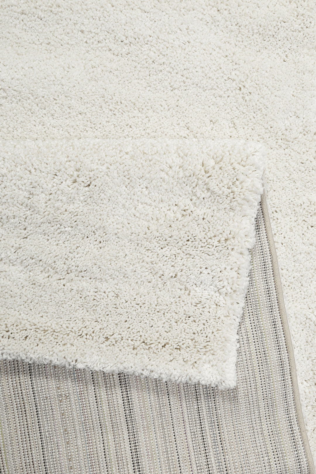 Selfie Teppich beige Hochflor rechteckig