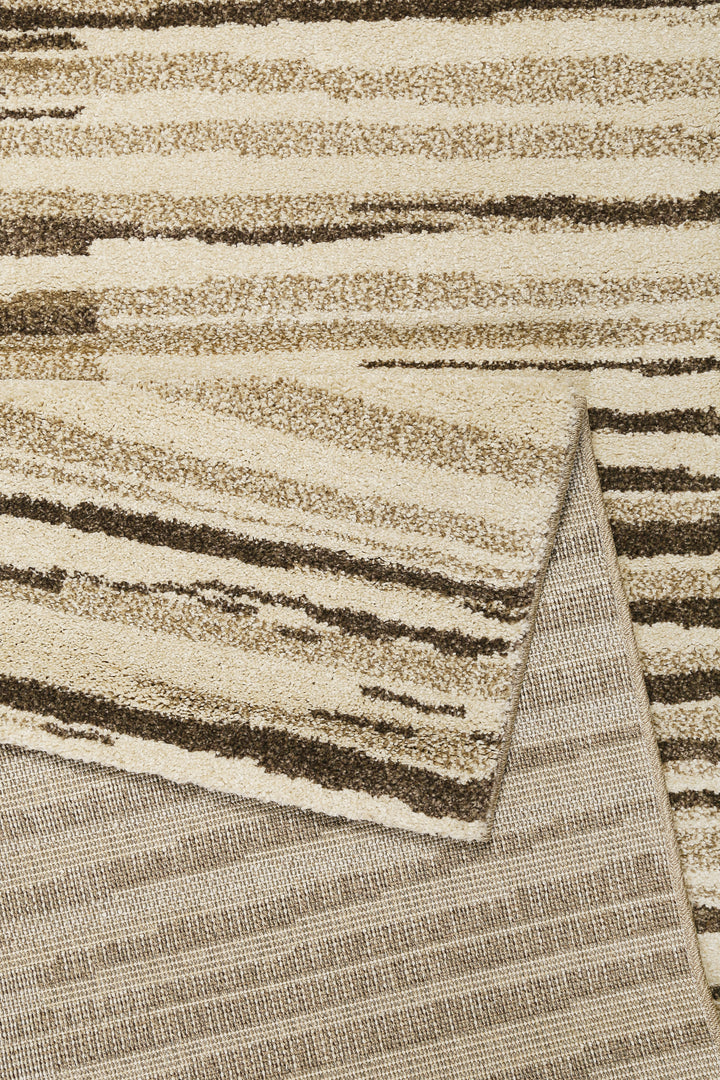 Corso Teppich braun Kurzflor rechteckig