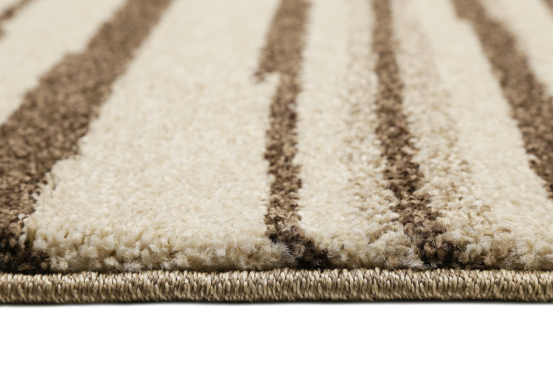 Corso Teppich braun Kurzflor rechteckig