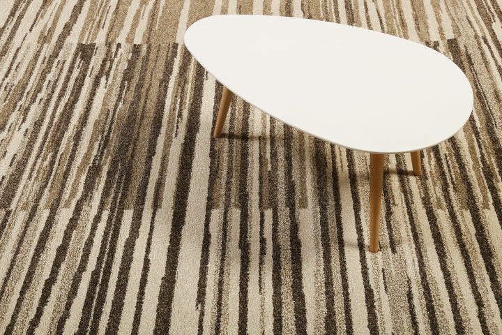 Corso Teppich braun Kurzflor rechteckig