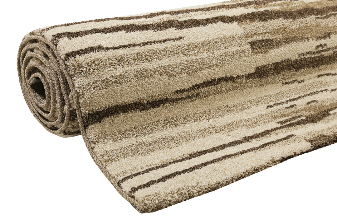 Corso Teppich braun Kurzflor rechteckig