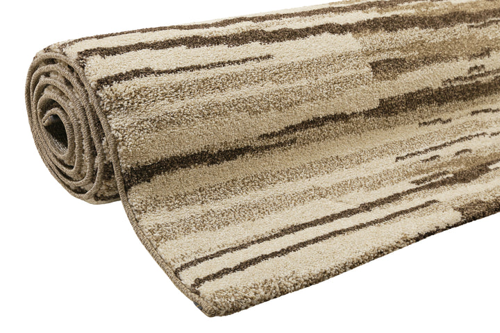 Corso Teppich braun Kurzflor rechteckig