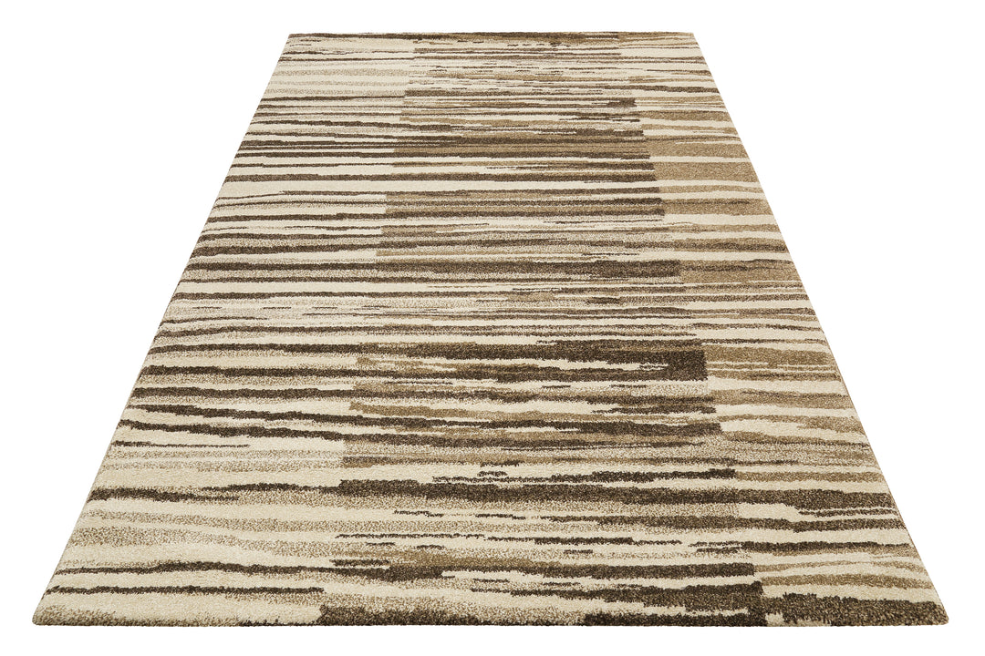 Corso Teppich braun Kurzflor rechteckig