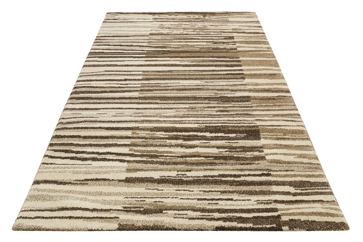 Corso Teppich braun Kurzflor rechteckig