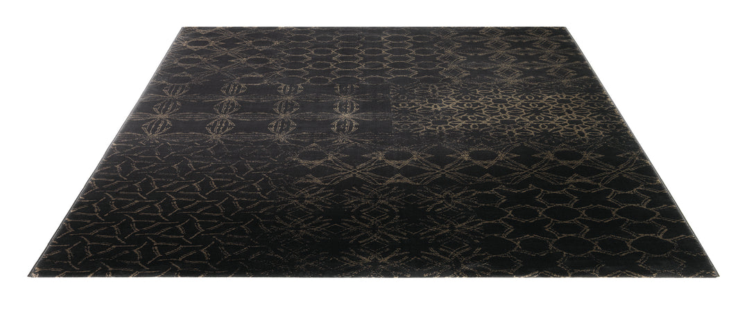 Esprit Teppich 120x180 cm Schwarz "Hamptons"