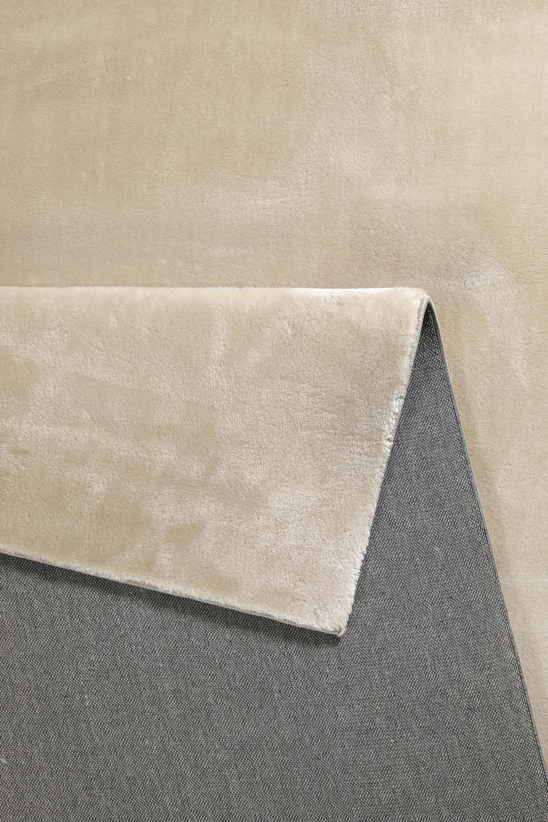 Eriksson Teppich creme beige Hochflor rechteckig