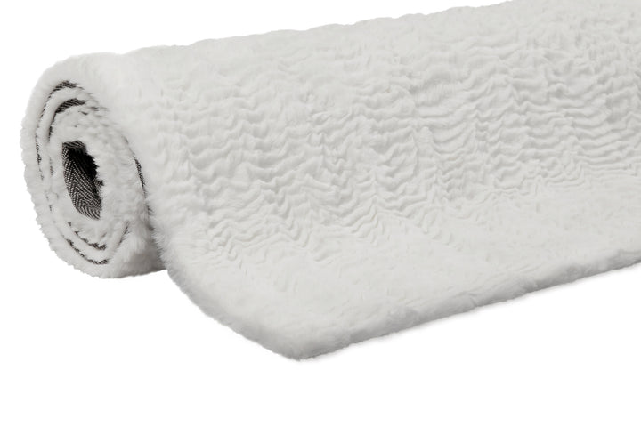 Esprit Teppich Weiß und sehr flauschig Hochflor "Alice Beach"