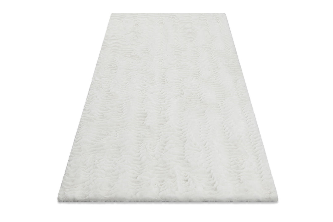 Esprit Teppich Weiß und sehr flauschig Hochflor "Alice Beach"