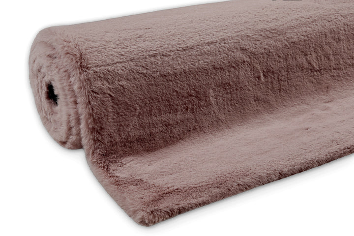 Esprit Teppich Altrosa und sehr flauschig Hochflor "Alice"
