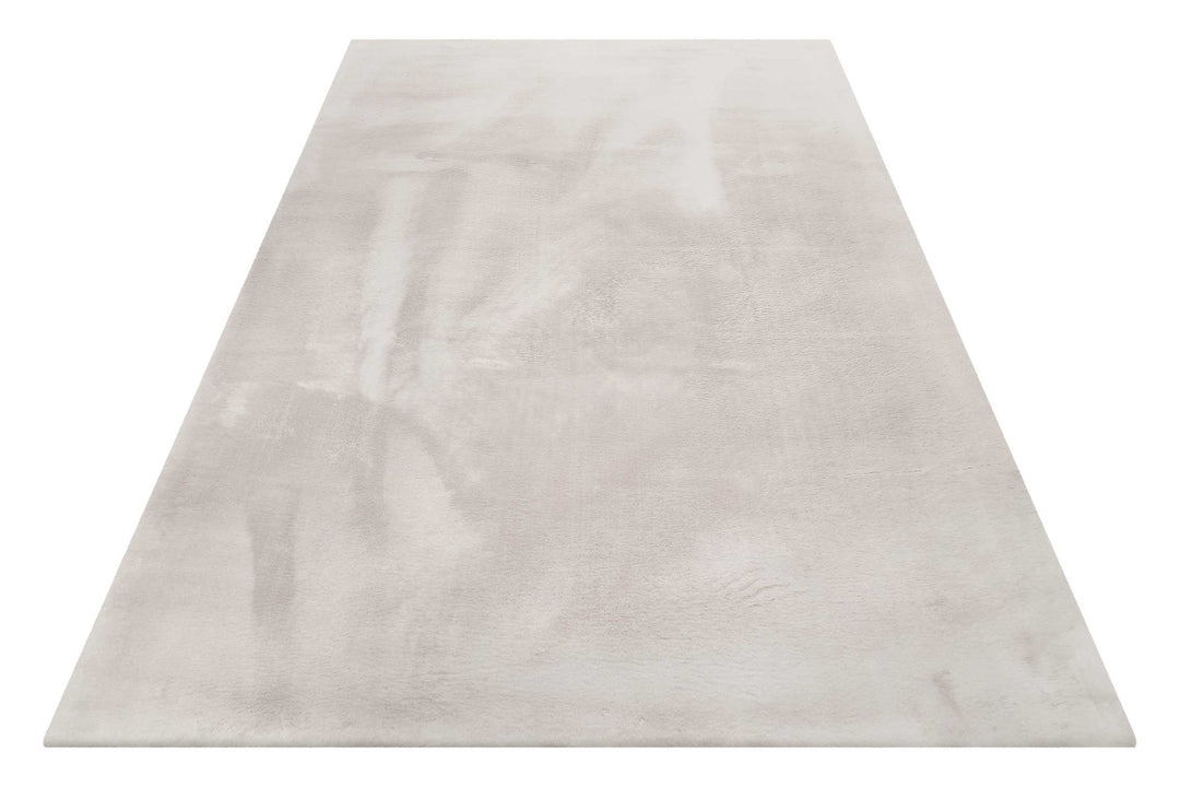 Alice Teppich hellgrau-beige Hochflor rechteckig