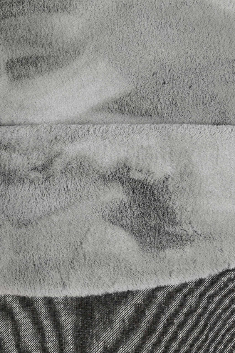 Esprit Teppich Rund Grau und sehr flauschig Hochflor » Alice «