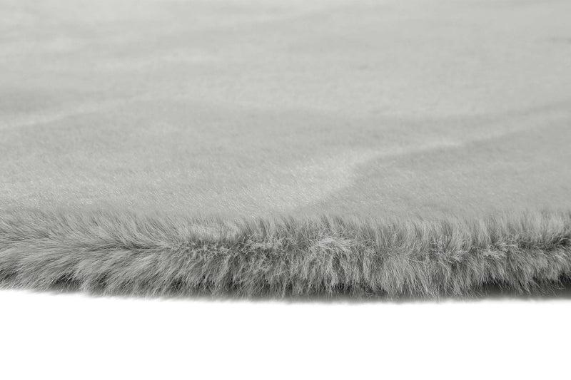 Esprit Teppich Rund Grau und sehr flauschig Hochflor » Alice «