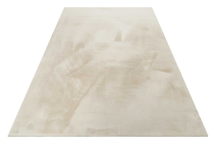 Alice Teppich creme beige Hochflor rechteckig