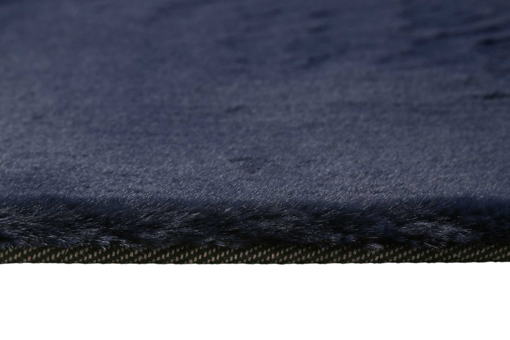 Alice Teppich dunkelblau Hochflor rechteckig