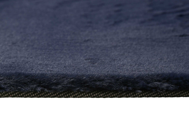 Alice Teppich dunkelblau Hochflor rechteckig