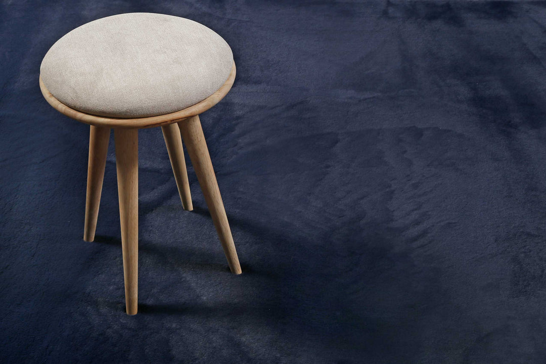 Alice Teppich dunkelblau Hochflor rechteckig