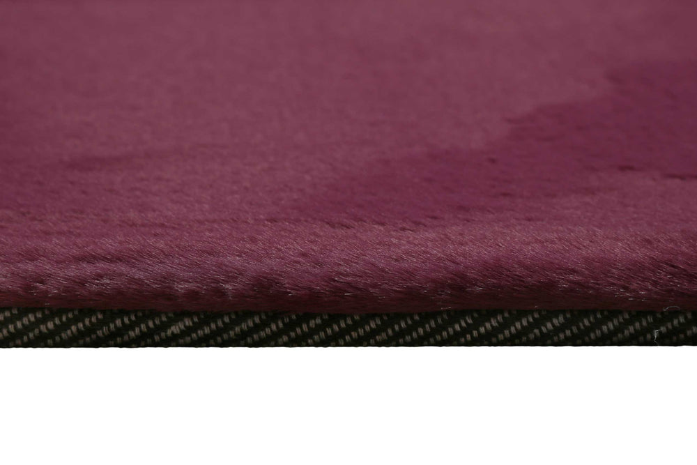 Alice Teppich violett Hochflor rechteckig