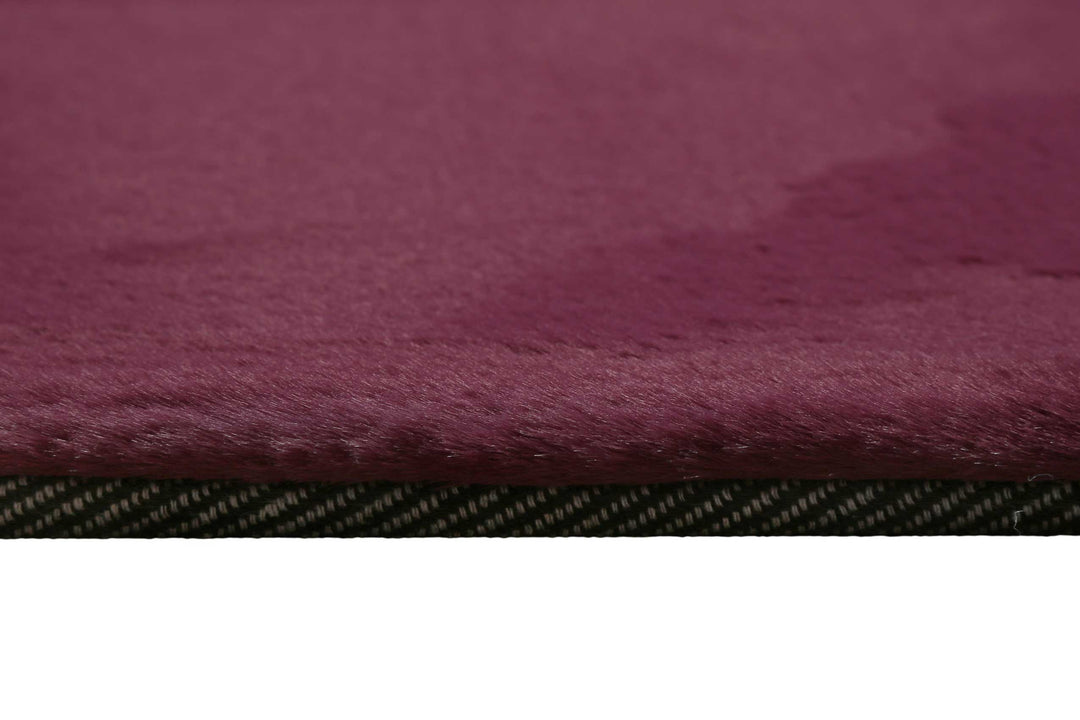 Alice Teppich violett Hochflor rechteckig