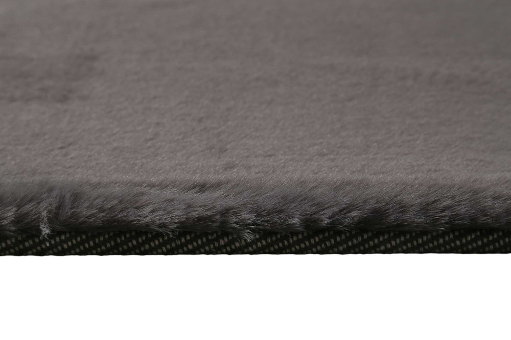 Alice Teppich anthrazit Hochflor rechteckig