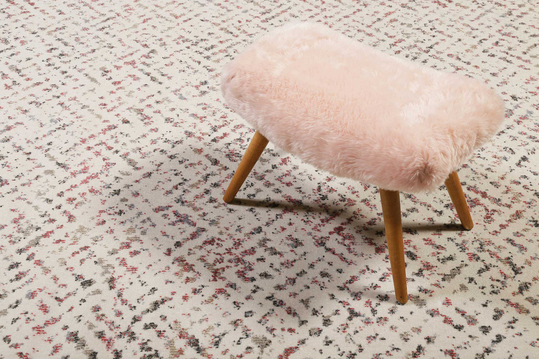 Amber Outdoor beige Kurzflor rechteckig