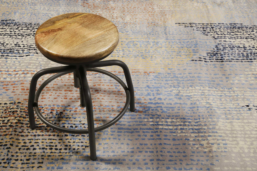 Antonia Teppich bunt Kurzflor rechteckig