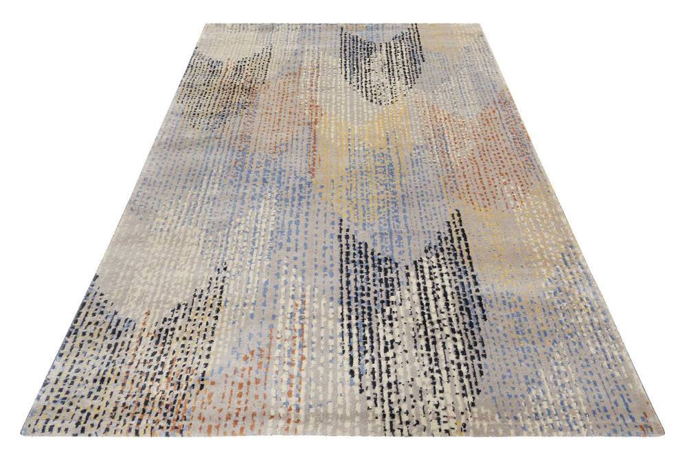 Antonia Teppich bunt Kurzflor rechteckig