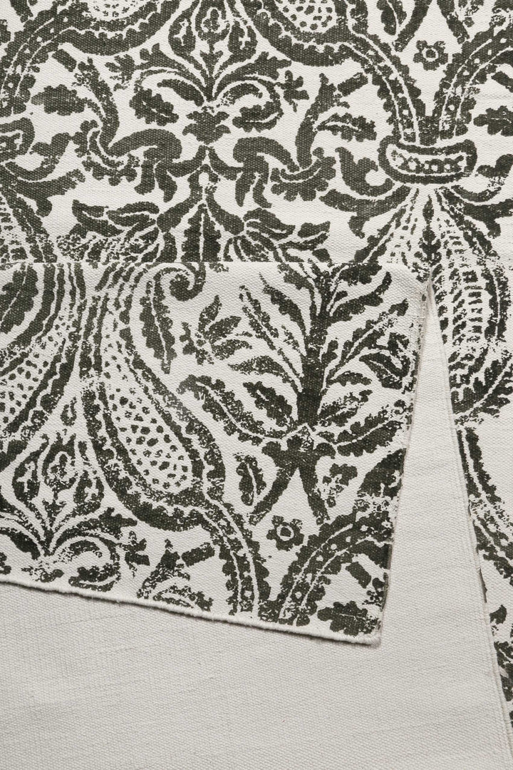 Oria Teppich rot Kurzflor rechteckig