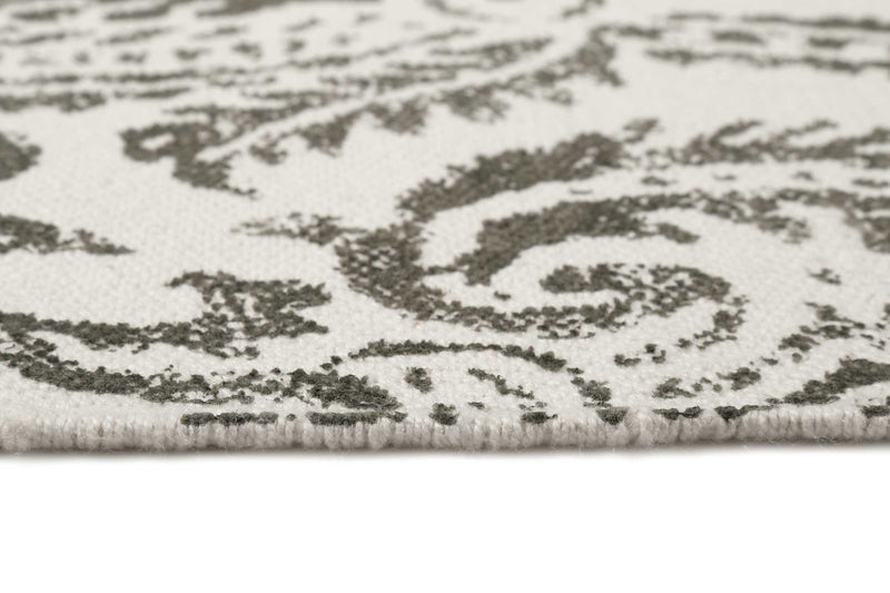 Esprit Kelim Teppich beige grau aus Baumwolle » Arvid «