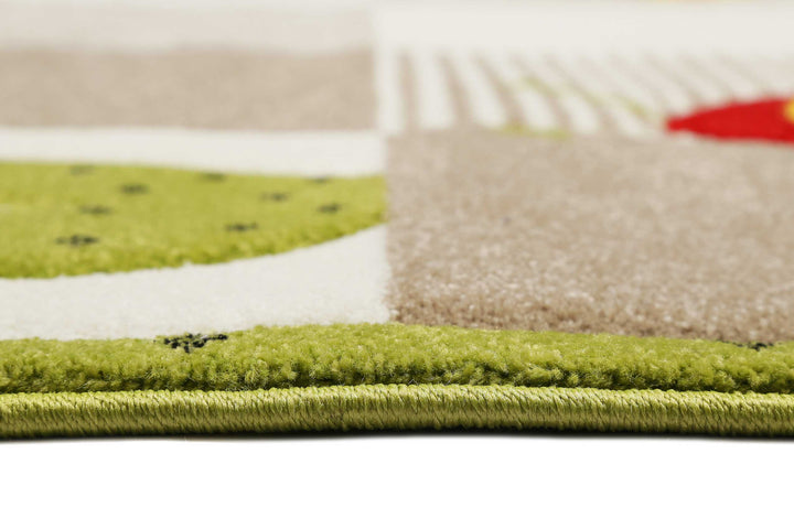 Bee 2.0 Teppich multicolor Kurzflor rechteckig