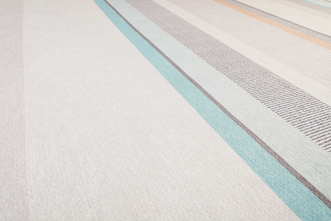 Ben Teppich beige Kurzflor rechteckig