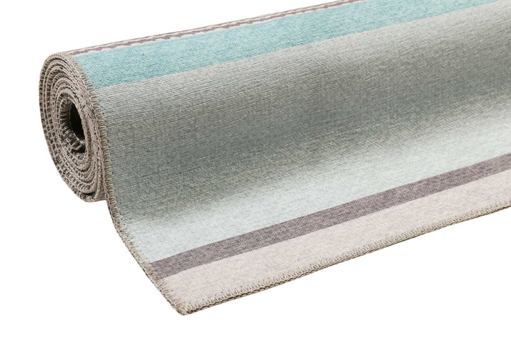 Ben Teppich beige Kurzflor rechteckig